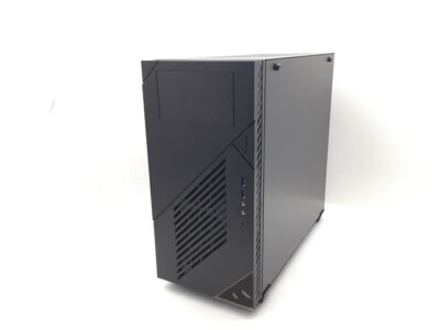 In Win Computer Case GPU Workstation ATX/CEB Mid Tower Case (Black) PE715