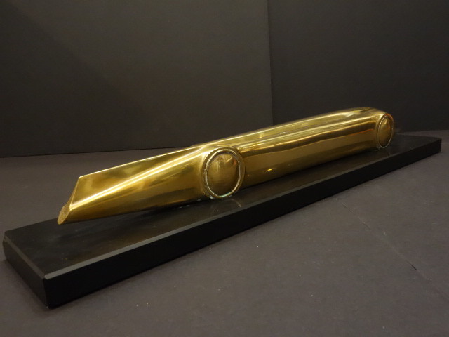 EMMANUEL ZURINI Golden Arrow Record Car Bronze Masterpiece N°2/8 1978