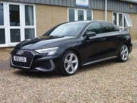 2021 21 AUDI A3 2.0 TDI 30 S LINE SALOON 4DR DIESEL MANUAL EURO 6 (S/S) (116 PS)