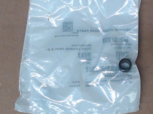 Genuine OEM Hydro-Gear TUBE CHARGE TRIPLE ORING Part# 54501