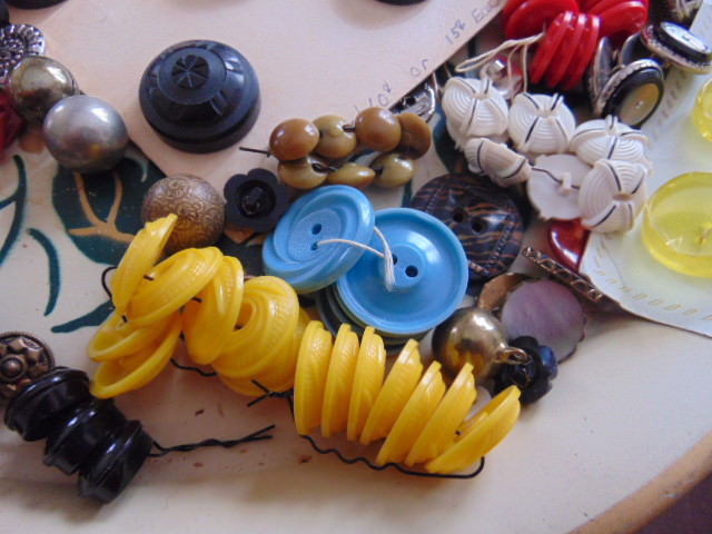 Lot of Vintage Buttons Sets