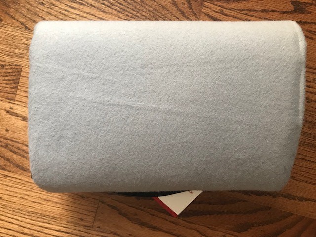 Outdoor Blanket, 50 in x 60 in, grey, water resistant backing, storage pocket