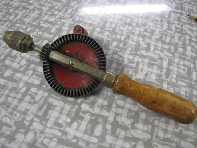 Antique hand drill 