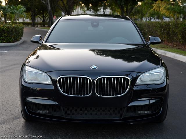 Owner 2014 BMW 7 Series 740LI XDRIVE MSPORT 108312 Miles Carbon Black Metallic 4dr Car