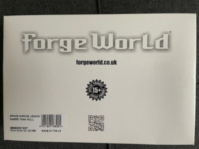 Forge World Space Marine Legion Sabre Tank Hull - NIB