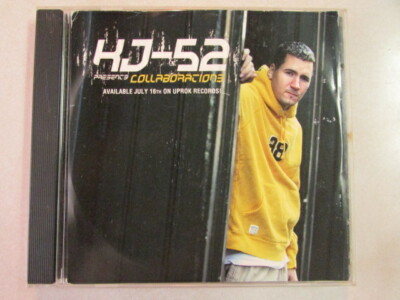 KJ-52 PRESENTS COLLABORATIONS 8 TRK PROMO ADVANCE CD HIP HOP DPRO-43067 UPROK