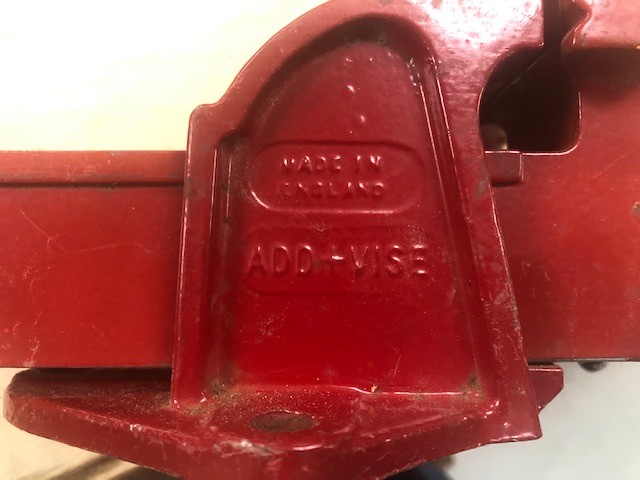 Vintage  Add + Vice, Made in England