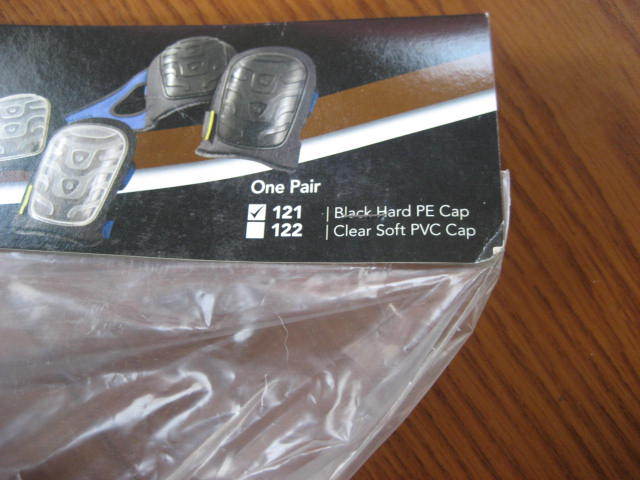 Occunomix 121 Black Flat Cap Knee Pad OCCUNOMIX 121
