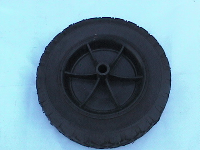 1  Rubber tires and palstic rim wheel  8