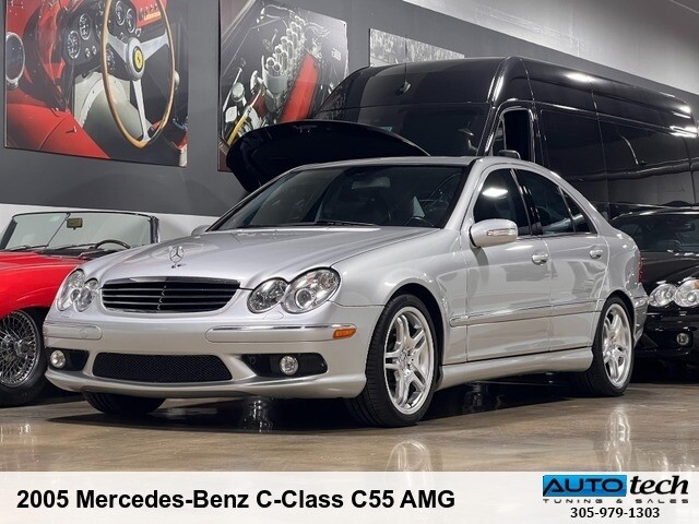 Owner 2005 Mercedes-Benz C-Class C55 AMG Silver Clean