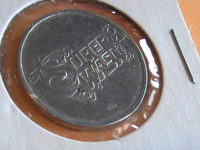 TOKEN SUPER WASH LAUNDRY TOKEN 010