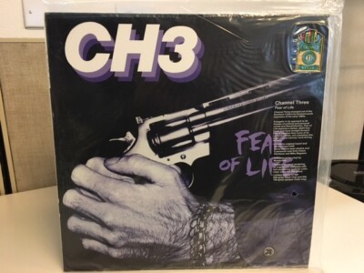 Channel Three (CH3) - Fear Of Life LP (150 Gram Opaque Violet Vinyl) Drastic