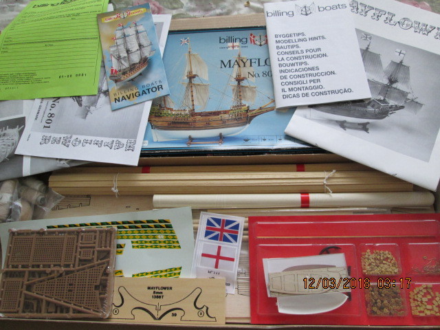 Billings Boats MAYFLOWER  &  CUTTYSARK by AEROPICCOLA both (COMPLETE)