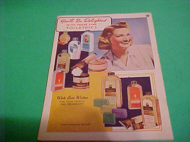 1942 RAWLEIGH'S GOOD HEALTH GUIDE ALMANAC COOKBOOK