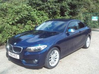2015 BMW 2 Series 218i SE 2dr Step Auto Blue 57k Miles PSH Years MOT Warranty CO