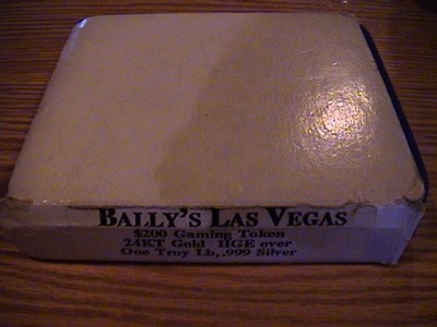 $200 Silver Strike From Bally's Las Vegas - Liberty - 1 Lb .999 Fine Silver