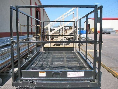 Work Platform Man Baskets for Telehandler-Forklifts,2000 Lb.Capacity,4' x 9.8