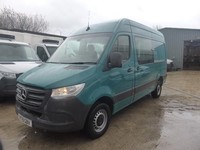 2019 Mercedes-Benz Sprinter 3.5t Van 314cdi  CREW VAN H2   L2 MWB  Crew Van Dies