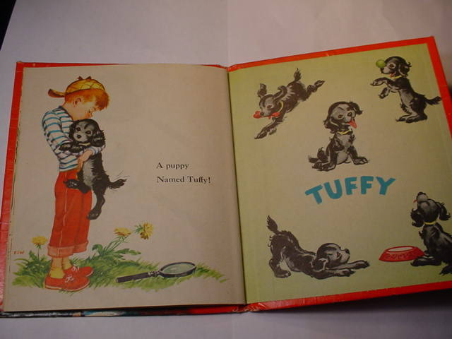 LITTLE JOE'S PUPPY ~ Vintage 1957 Whitman Tell-A-Tale Book~illustrated