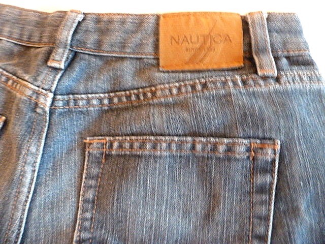 Boys NAUTICA sz 16 Cotton poly stretch DENIM JEANS straight leg N852049Q $39 Reg