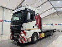 MAN TGX 26.560 6x2 Rear Lift Sleeper Cab Flatbed 
