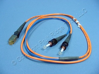 1M Fiber Optic Uplink Multi-Mode Duplex Patch Cable Cord MT-RJ ST 50 50DTM-M01