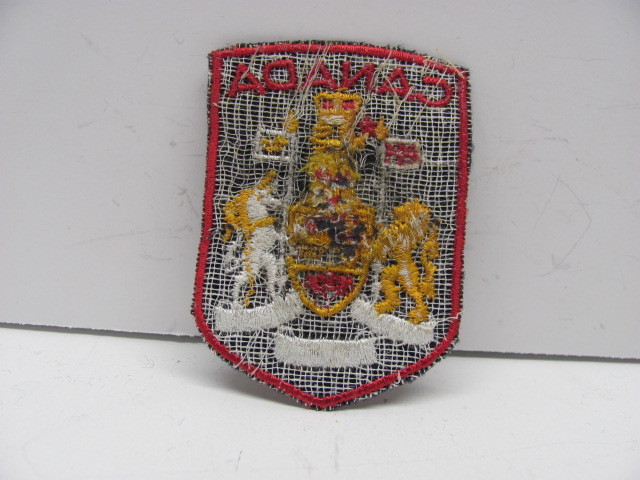 Embroidered Canada Crest Patch