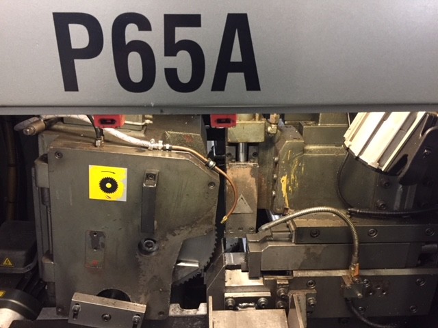 Marvel P65A Spartan Carbide Automatic CNC Circular Saw - New 2006, Bar Feeder