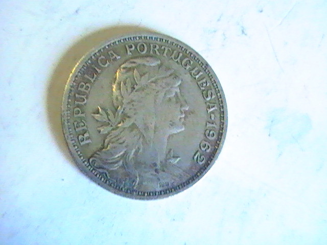 PORTUGAL COIN 50 CENTAVOS 1962 COPPER-NICKEL