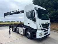 2019 19 Iveco Stralis 460 EURO 6 6x2 Hiab x-duo 148 4 extension crane 264,000KMS