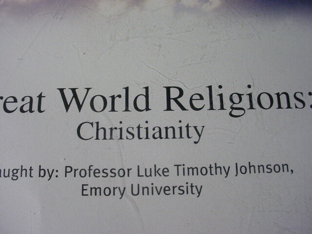 Great Courses World Religions Christianity Judaism Islam Buddhism Hinduism