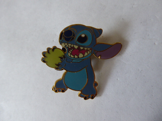 Disney Trading Pins 27924 DLR - Stitch Holding a Ball (Glow