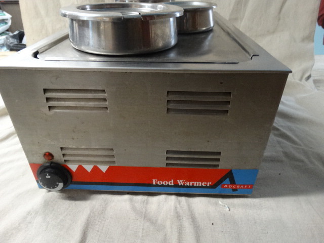 Adcraft FW-1200W Countertop Food Warmer Portable Steam Table Full Pan Size,120V