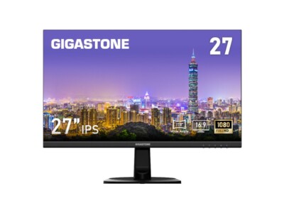 Gigastone 27 inch IPS LED Back Light Monitor 75Hz FHD 1920 x 1080