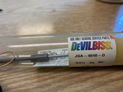 DEVILBISS FLUID TIP WITH MATCHED NEEDLE   JGA-4040-D   191514