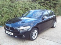 2014 BMW 1 Series 114d SE 5dr Black 61k Miles PSH Years MOT Warranty HATCHBACK D