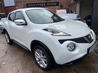14 Reg 2014 NISSAN JUKE 1.5 dCi 8V ACENTA PREMIUM EURO 5 (s/s) 5DR WHITE DIESEL