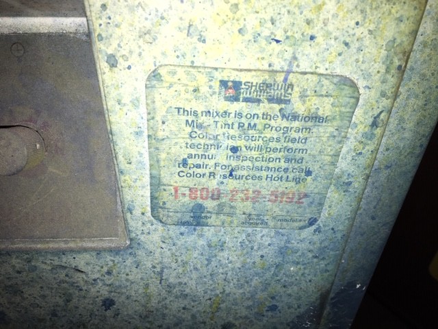 Fluid Management 1 Gal / 1 Qt Paint Shaker, Model 1500000, 05GQF Type