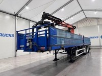 SDC Tri Axle Flatbed Brick Grab Trailer