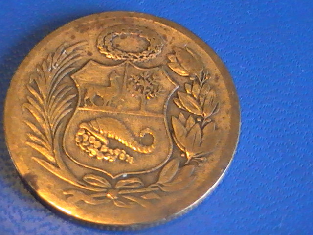 PERU 1960 Peru 1/2 Sol El Banco Central De Peru Paraga Al Portador