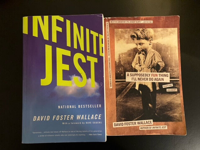 DAVID FOSTER WALLACE PB LOT OF 2 INFINITE JEST/A SUPPOSEDLY