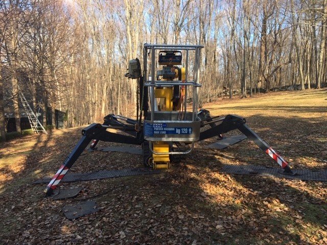 Track Lift, Italmec R21 track mounted Aerial Platform Lift. Low miles excellent!