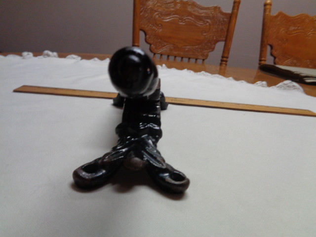 Antique Footed Cast Iron Bottle Cork Press Crimper Apothecary Medical Tool