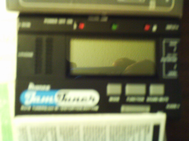 IBANEZ RU10 JAM TUNER:GUITAR TUNE & JAM DISTORTION DRUM RHYTHMS TUNER~NEW in BOX