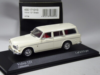 KI-04-21 Volvo 121 Break weiß in 1:43 in