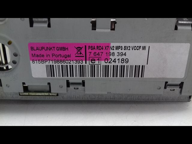 Autoradio CitroÃ«N C5 Iii (Rd_) 2.0 16v (2008) 657903