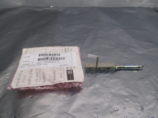 Tokyo Electron TEL 385-400083-2 Assy, Stop Pin, Right Hand, Koganei, 102138
