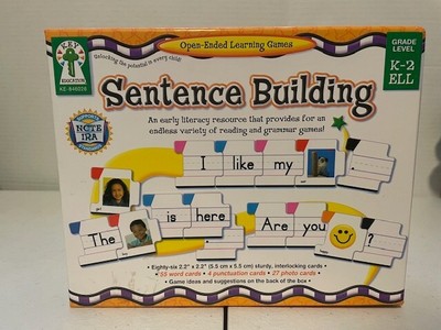 Sentence Building Open-Ended Learning Game for Grade K-2