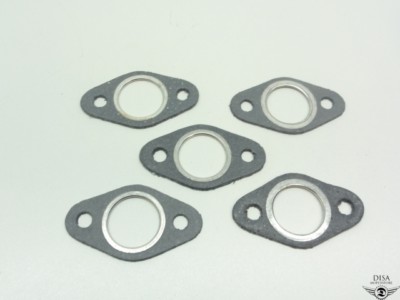 4x Auspuff Kr/ümmer Dichtung f/ür Yamaha Aerox BWS Neos MBK Booster Nitro Ovetto 50