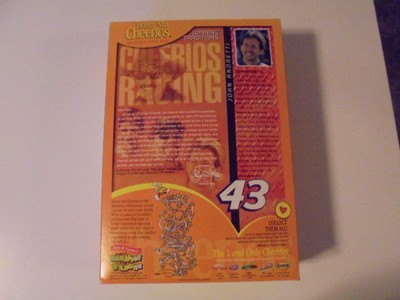 GENERAL MILLS HONEY NUT CHEERIOS CEREAL BOX RICHARD PETTY ENTERPRISES